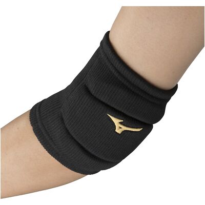 MIZUNO Volleyball Elbow Support with Pad Unisex V2MYA100 Black Gold