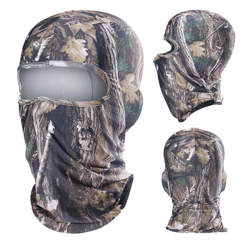 Camo Real Tree Balaclava - Windproof Tactical Hunting Face Mask - for Men Women