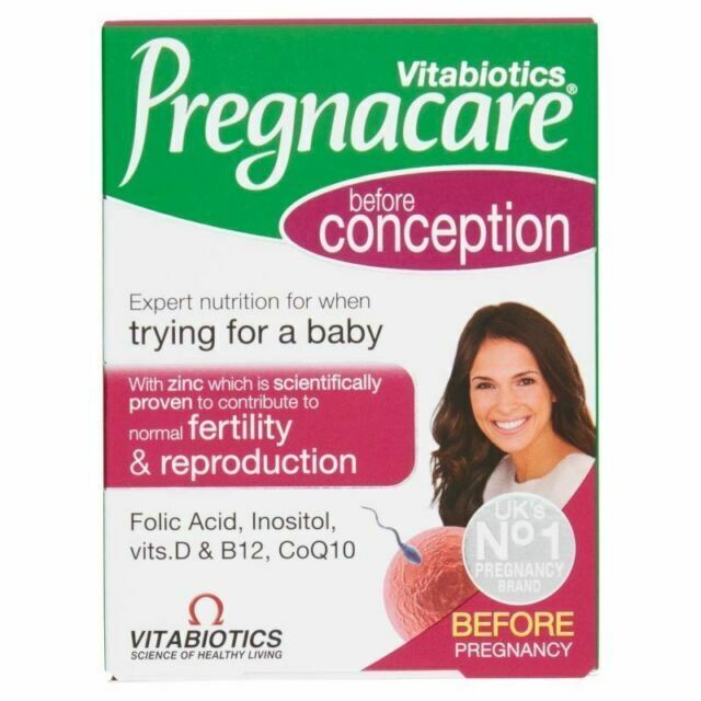 Vitabiotics Pregnacare Conception 30 Tablets For Sale Online Ebay