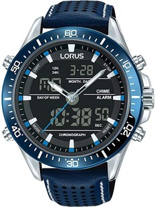 lorus dual display watch