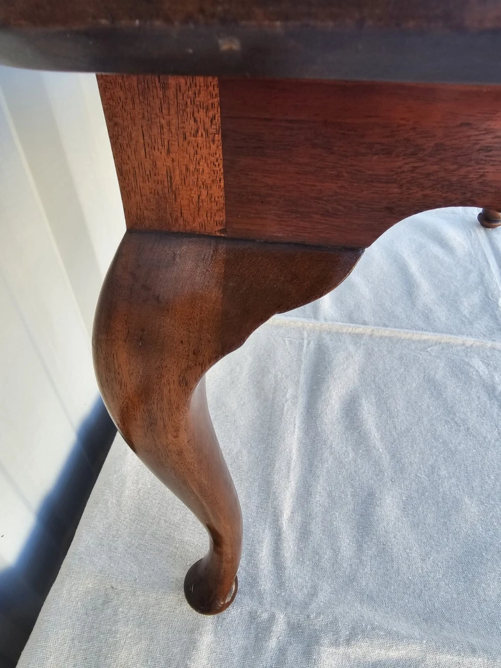 Mesa de centro antigua BIGGS Furniture Richmond Virginia 1948 Foto 4 de 4