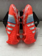 Botines de fútbol Nike Nitrocharge 1.0 FG rojos botas de fútbol US10 UK9 1/2 EUR44