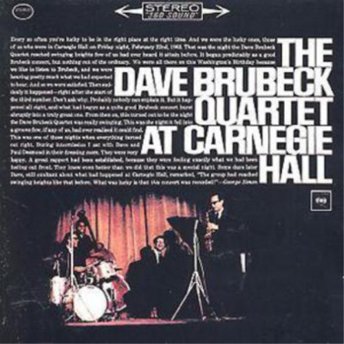 The Dave Brubeck Quartet At Carnegie Hall (CD) Album (UK IMPORT) - Picture 1 of 1