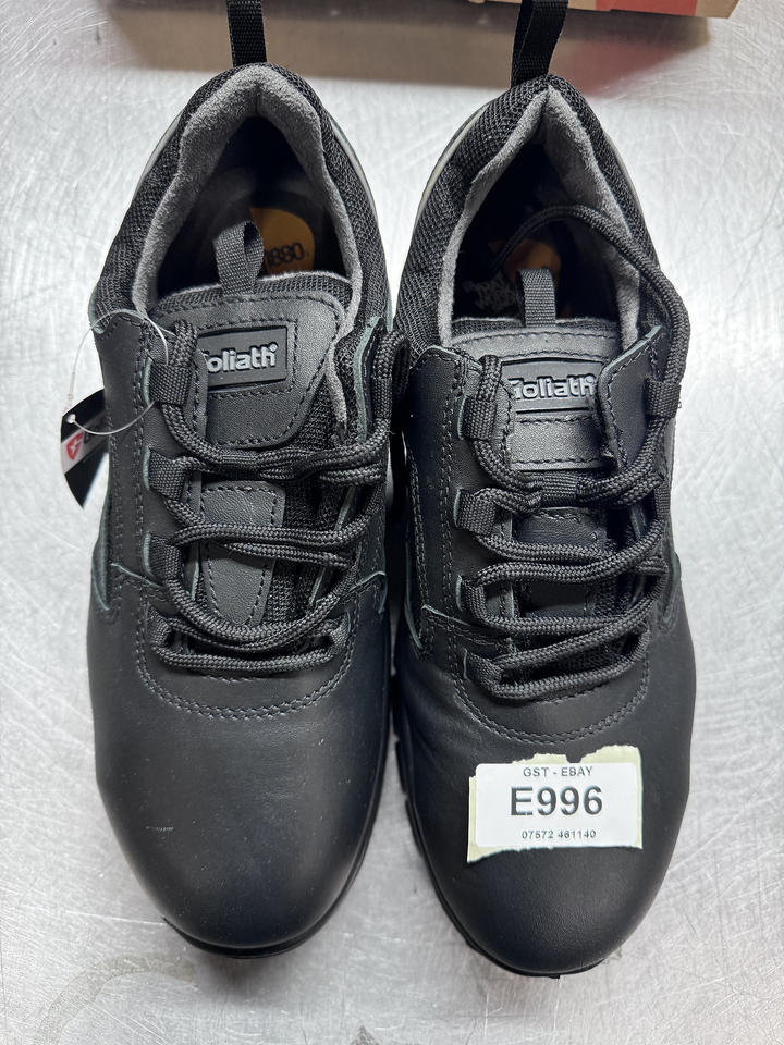 GOLIATH SIYAH SAFETY SHOE SIZE UK 7 eBay