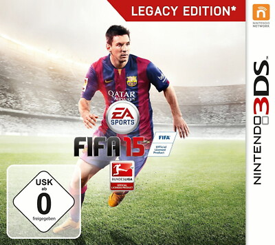 FIFA 15 - Legacy Edition - Nintendo 3DS Neuwertig