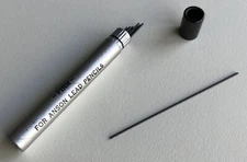 Vintage Anson .9mm Firm Black Mechanical Pencil Leads Tube Of 12 Graphite Sticks