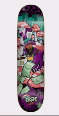 DGK Ghettoland Quise 8.1 Skateboard Deck | eBay Australia
