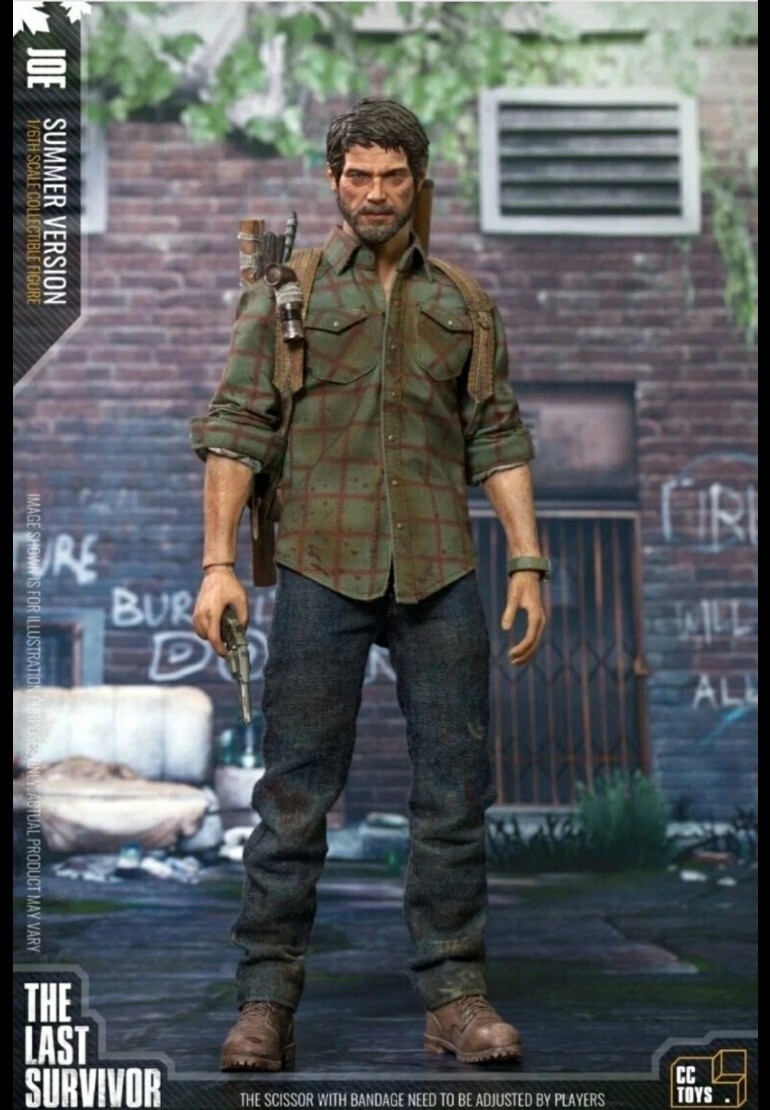 CC Toys 1/6 Scale Joel Miller The Last Of Us | eBay