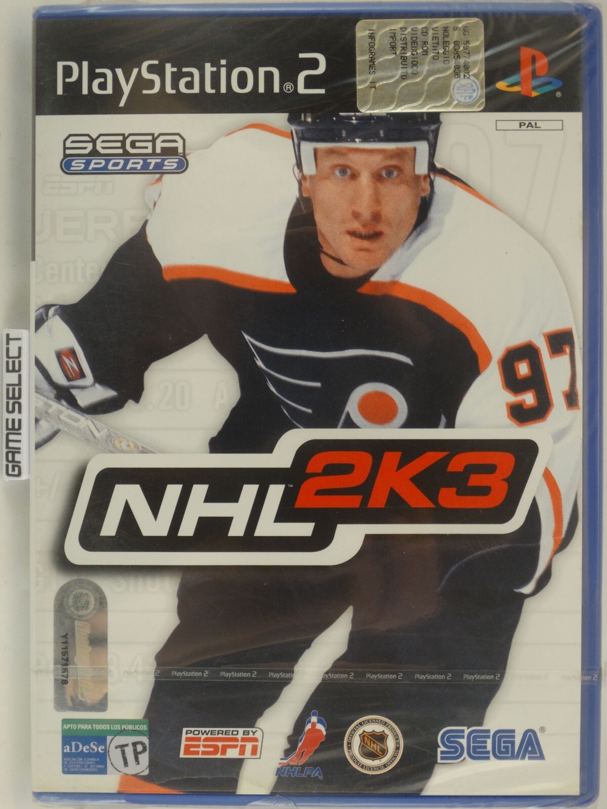 NHL 2K3 Ice Hockey sony ps2 playstation 2 pal Esp - - Neuf Scellé