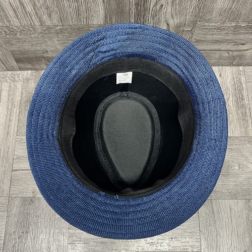 Vintage Los Angeles DODGERS Fedora Hat Cap Blue Lightweight Pre-Owned RARE HTF - Picture 12 of 17