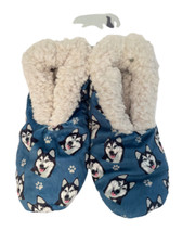 Siberian Husky Slippers
