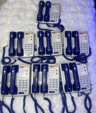 LOT OF 7 AUTOMATIC LANGUAGE INTERPRETER DUAL HANDSET TELECOM PHONE SYSTEM -D2200