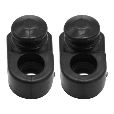 2Pcs Door Switch Rubber Cover Black For Nissan 240SX 300ZX