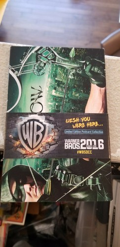 2016 SDCC EXCLUSIVE WARNER BROS WB POSTCARD COLLECTION OF 20 GOTHAM SUPERMAN DC - Bild 2 von 2