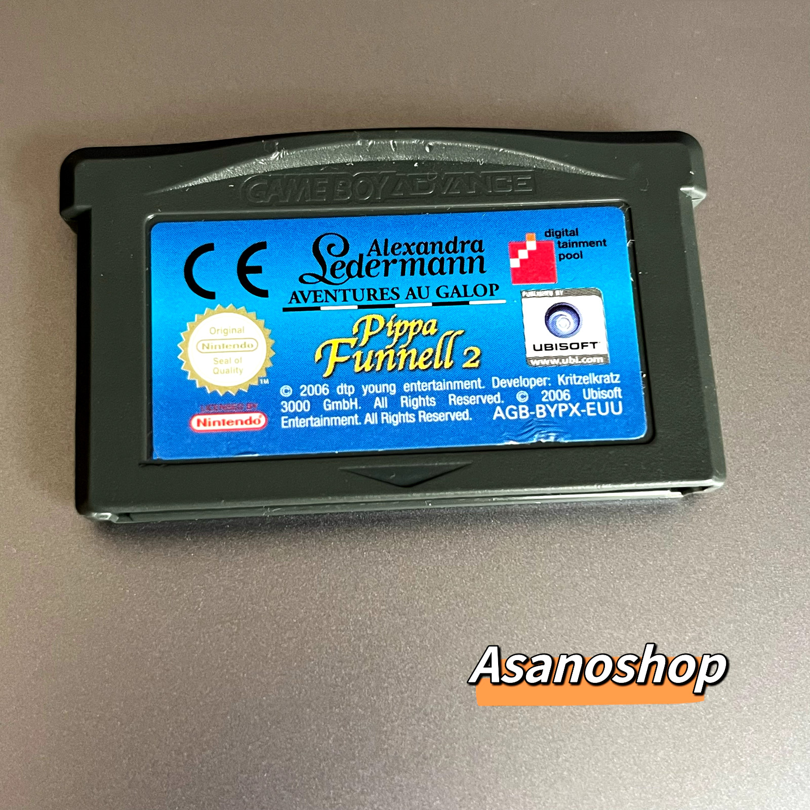 Alexandra Ledermann aventures au galop Pippa Funnell 2 Game Boy Advance GBA- EUU