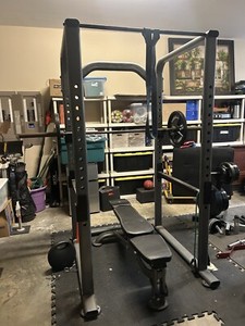 Power Rack + Weights