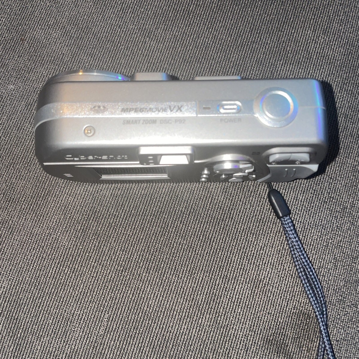 Sony Cyber-shot DSC-P92 5.0MP Digital Camera - Silver for sale