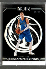 2019-20 Panini Noir Holo Silver #108 Kristaps Porzingis I /25