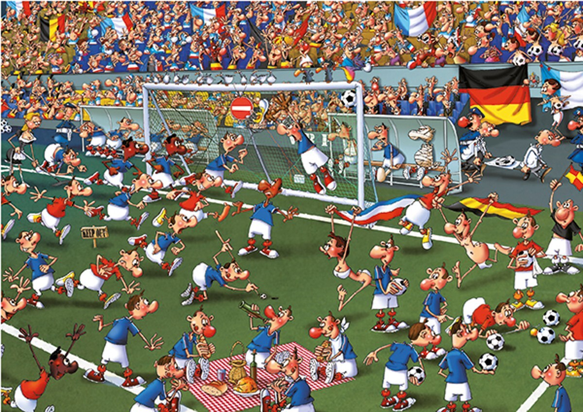 Soccer 1000 Piece Jigsaw Puzzle Piatnik New | eBay