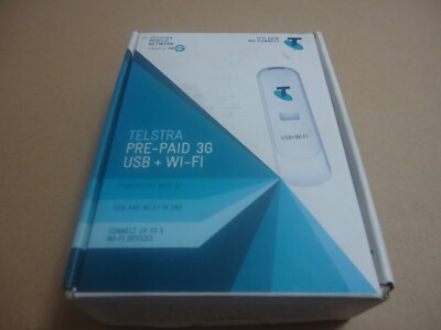 TELSTRA MF70  PRE-PAID 3G USB + WIFI     TELSTRA LOCKED