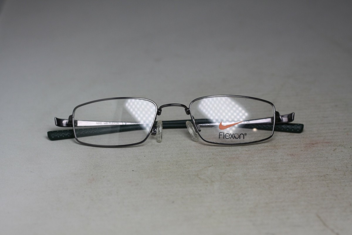 Flexon 4632 033 Gunmetal Authentic Eyeglasses 45-17-125 NIKE 4632 033 WITH FLEXON Gunmetal Tropical Teal 45-17-130  main image 3