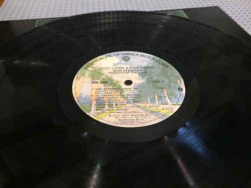 Rod Stewart Foot Loose & Fancy Vinyl Record LP ~ BSK 3092 ~1977 Warner Brothers - Picture 9 of 11