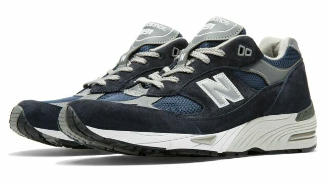 Size 11.5 - New Balance 991 Navy White 