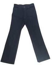 Vintage Levis Skosh More Room Orange Tab Men's Blue Jeans 36 X 29 USA Dark Wash