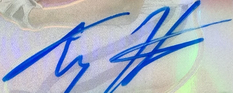 Tarjeta de novato Topps Platinum TY Hilton 2012/5 en tarjeta refractor rojo automático SSP #147 Foto 4 de 4