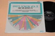 LP SOUND EFFECTS N.2 NM! 1st ST 1974 - FOR USE FILMMAKERS THEATER ADVERTISING!!