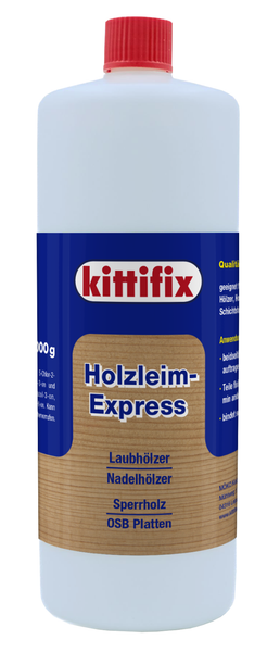 Kittifix Holzleim Express 1000G Incl. Spritzverschluss-image