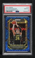 2022 Panini Prizm FOTL Blue Shimmer /35 Walker Kessler #234 PSA 10 GEM MT 14t3