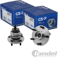 2X GSP RADLAGER-SATZ Hinten Beidseitig Passend FÜR Toyota Corolla Links+Rechts