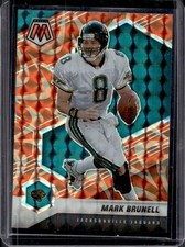 2021 Panini Mosaic Mark Brunell Prizm Reactive Orange #97 Jaguars