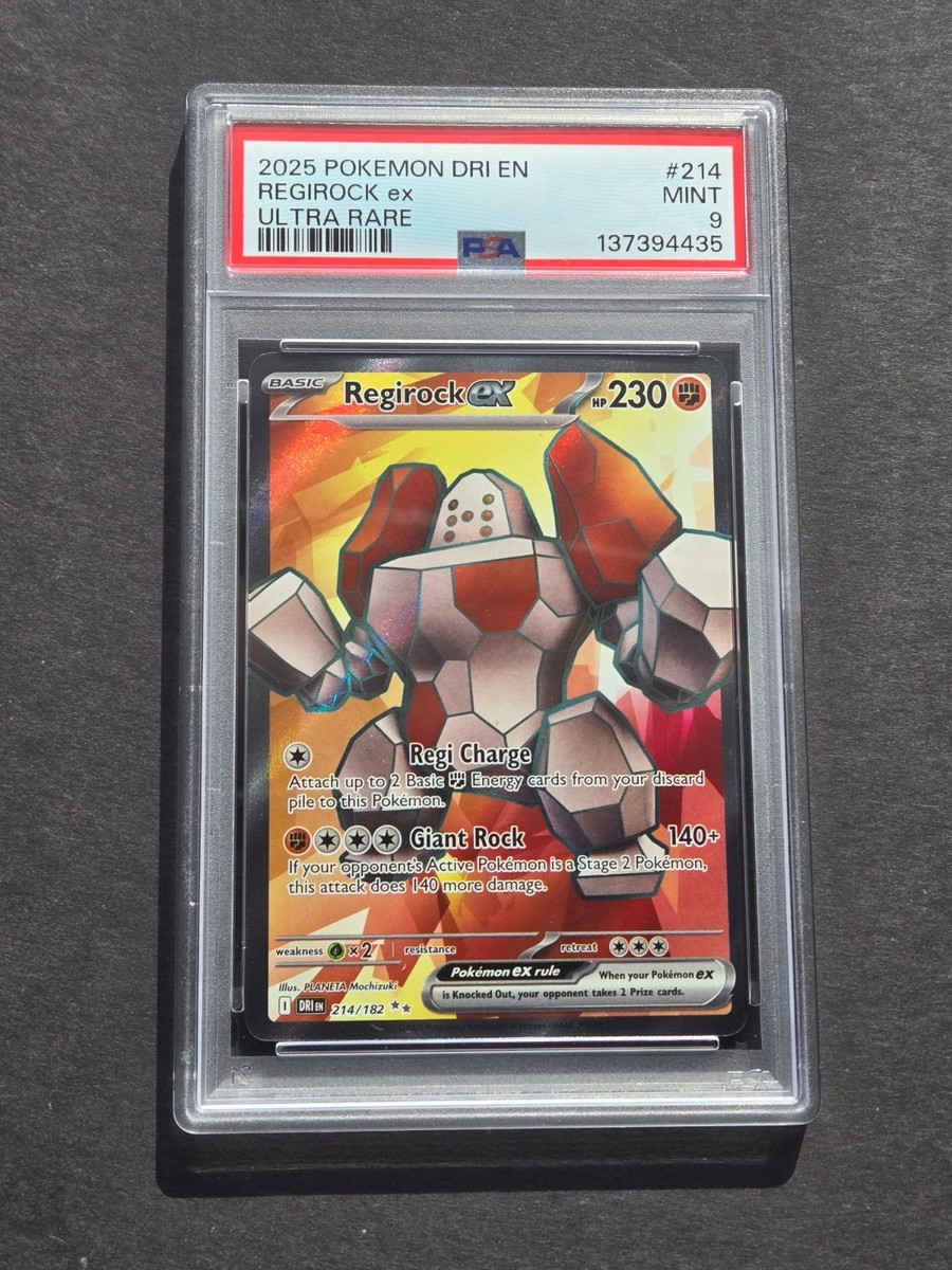 【PSA9】ルカリオ R ヘイルブリザード キラ ホロ Mint 9 PSA 9 REGIROCK EX 214/182 - DESTINED RIVALS ULTRA RARE HOLO - MINT