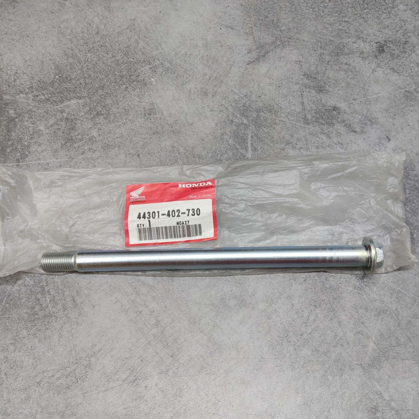 Axe roue AV 125cc Honda élimine le jeu de fourche mécanique 44301-402-730