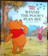 Winnie the Pooh's Plan Bee Hallmark Recordable Voice Storybook Gift Disney 2011