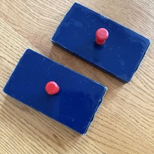 Percussion  Instruments Rhythm Band Sand Blocks Red and Blue