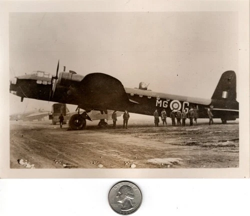WW2 WWII RAF British Royal Air Force Military Press Photo Short Stirling Bomber