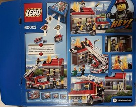 LEGO City Fire Emergency (60003) 100% Complete + Instructions + Box, Preowned