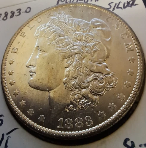 Morgan Silver Dollar 1883-O  High Grade 5 Auctions to Watch 90% Silver Looks BU