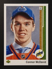 Connor McDavid 2019-20 Upper Deck Rookie Throwback #UD30-6