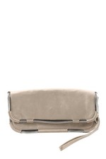 DKNY Borsa clutch Donna Borsa crema stile casual