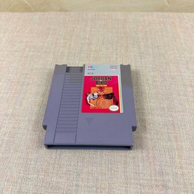 Jordan vs Bird One on One NES 1988 &ndash; Authentic Cartridge &ndash; Cleaned & Tested  Con