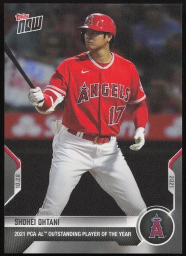 2021 Topps Now PCA-9 Shohei Ohtani