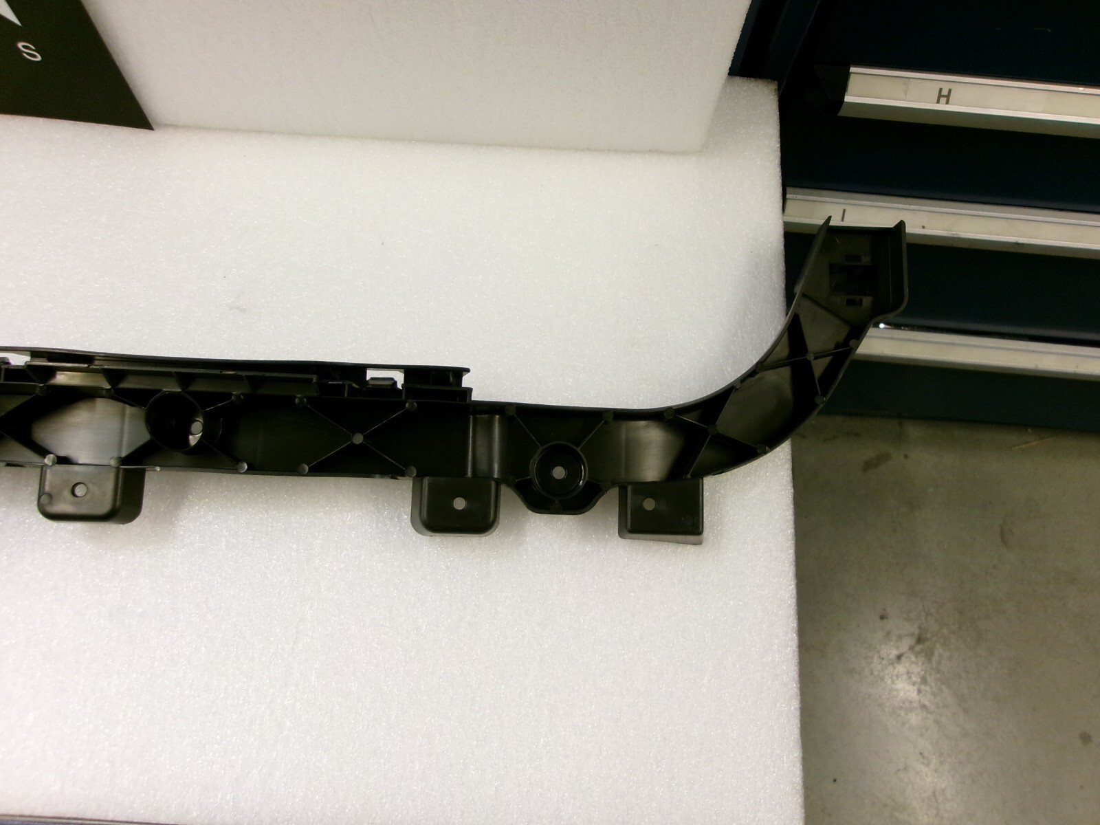Maserati Quattroporte 2014-2024 Rear Upper Bumper bracket P/N 670001620
