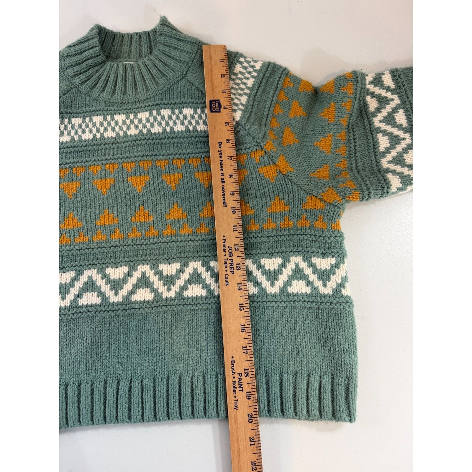 Universal Thread Boxy Oversized Sweater Sage Gree… - image 9