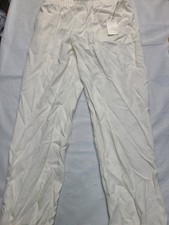 Women's High-Rise Tapered Ankle Pull-On Pants A New Day Cream Size Medium