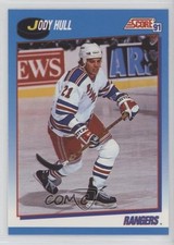1991-92 Score Canadian Bilingual Jody Hull #524 1t8