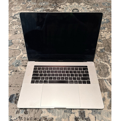 Apple MacBook Pro A1990 15'' 2018 Intel Core i9 Silver Laptop For Parts